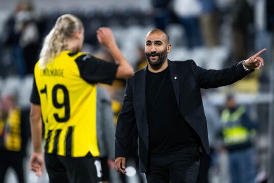 Head coach Mak Lind of Häcken
