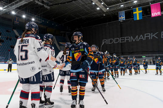 Linköpings och Djurgårdens spelare