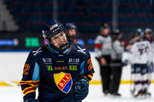 Djurgårdens Tereza Plosova deppar