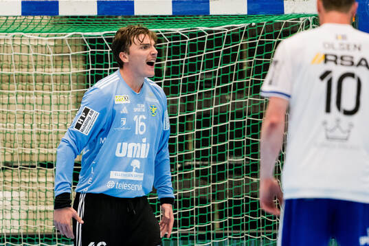 Ystad IFs målvakt Erik Hvenfelt