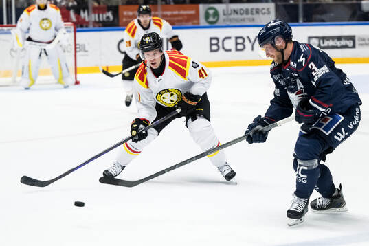 Brynäs Greg Scott och Linköpings Linus Hultström