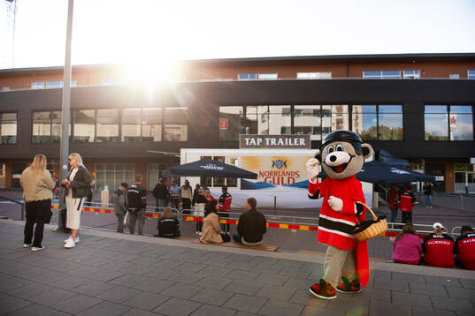 inför ishockeymatchen i SHL mellan Örebro och MoDo