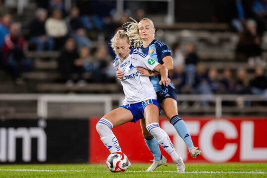 IFK Norrköpings Samantha Cary och Djurgårdens Tove