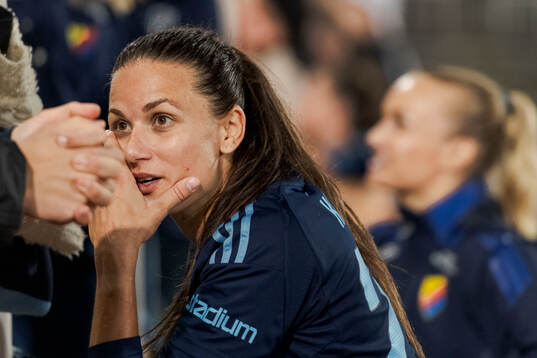 Djurgårdens Beata Kollats deppar