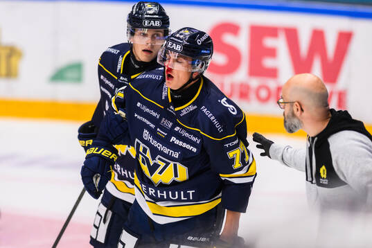 HV71s Herman Hansson har ont