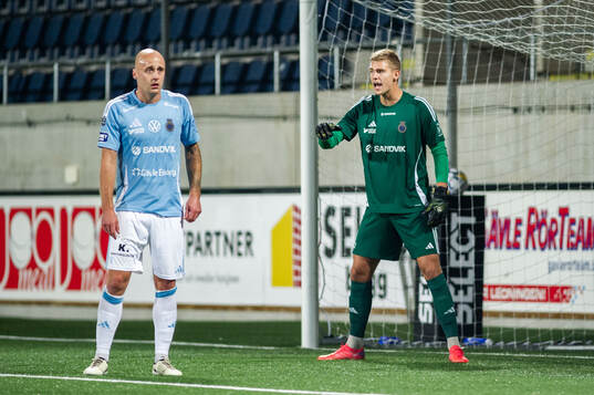 Gefles målvakt Mathias Nilsson