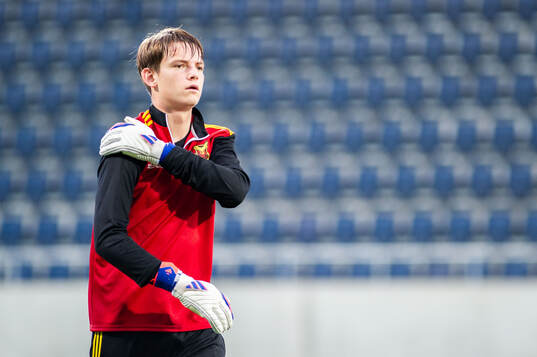 Östersunds målvakt Christopher Lundhall