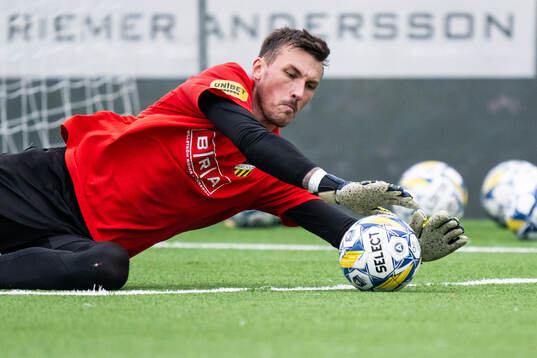 Målvakt Andreas Linde