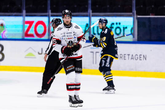 Nybro Vikings Marcus Bergman deppar