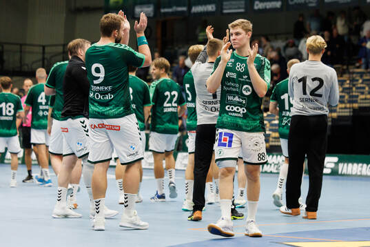 Varbergs spelare jublar