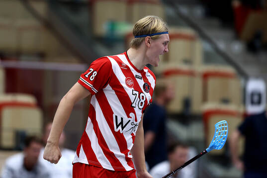 Pixbos Victor Johansson jublar