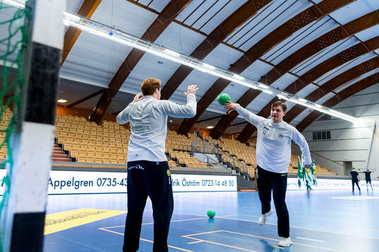 Hammarbys målvakt Arvid Skoog