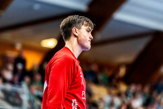 Hammarbys målvakt Arvid Skoog deppar
