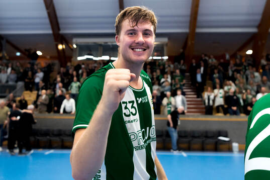 Hammarbys Johan Ericsson jublar