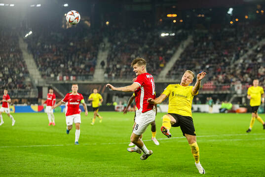 ALKMAAR - 25-09-2024, AFAS Stadium. UEFA Europa League,