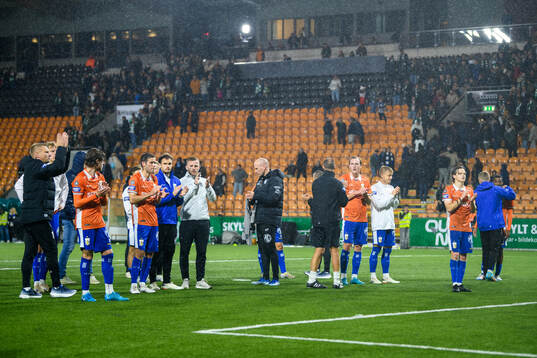 IFK Göteborgs spelare deppar