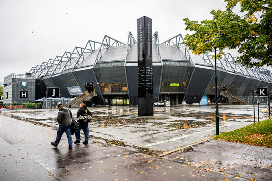 General view of Eleda Stadion