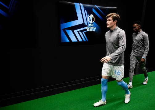 Oliver Berg and Taha Ali of Malmö FF