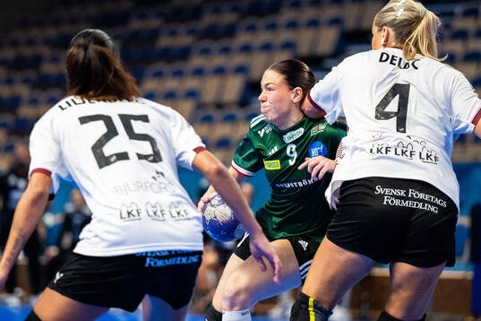 OV Helsingborgs Jasmine Wild-Willemsen mot Lugis Lovisa