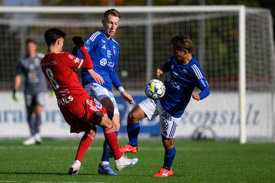 GIF Sundsvalls Hugo Aviander och Taiki Kagayama