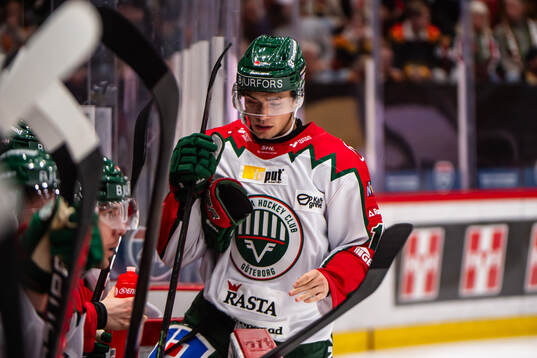 Frölundas Isac Born deppar