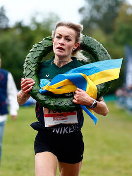 Vinnare i K22 10 km emma Eriksson Eksjö SOK/Mölndals AIK