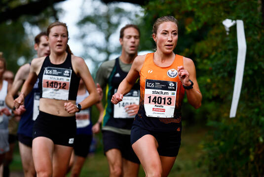 Fyra i Kvinnor 15 km Pernilla Elmgren Ärla SK