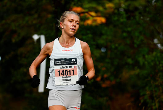 Vinnare i Kvinnor 15 km Sara Schou Kristensen