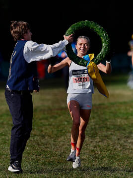 Vinnare i Kvinnor 15 km Sara Schou Kristensen