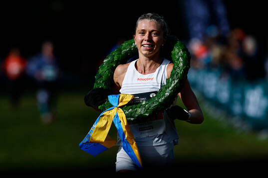 Vinnare i Kvinnor 15 km Sara Schou Kristensen