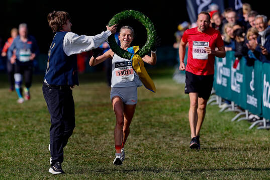 Vinnare i Kvinnor 15 km Sara Schou Kristensen