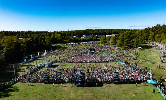 Starten på Män och Kvinnor 30 km