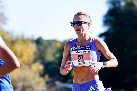 Carolina Wikström Uppsala IF vinnare i Kvinnor 30 km