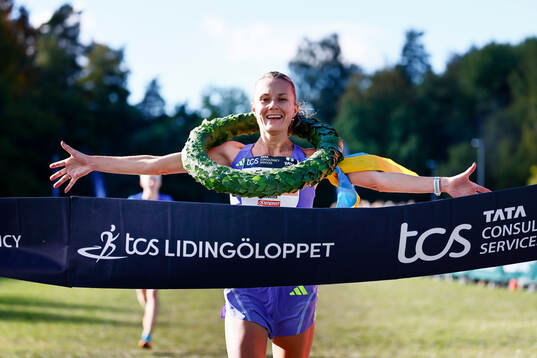 Carolina Wikström Uppsala IF vinnare i Kvinnor 30 km