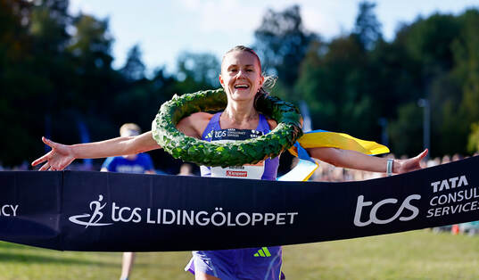 Carolina Wikström Uppsala IF vinnare i Kvinnor 30 km