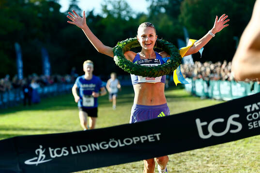 Carolina Wikström Uppsala IF vinnare i Kvinnor 30 km