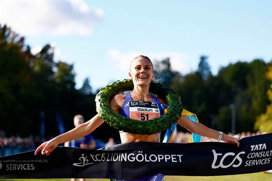 Carolina Wikström Uppsala IF vinnare i Kvinnor 30 km