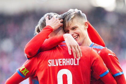 Helsingborgs Adrian Svanbäck, Taylor Silverholt och Ervin