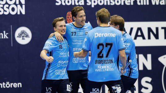 Warbergs spelare jublar