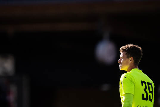 Värnamos målvakt Viktor Andersson