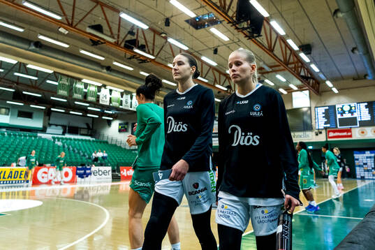 Luleås Fanny Wadling och Sofia Hägg