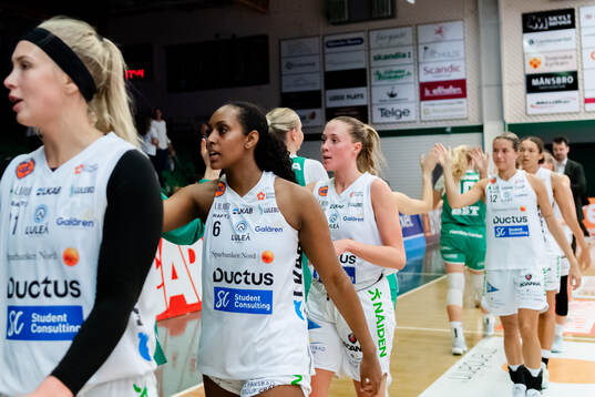 Luleås spelare jublar