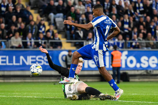 IFK Göteborgs Paulos Abraham och GAIS Filip Beckman