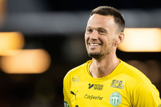 Västerås målvakt Anton Fagerström