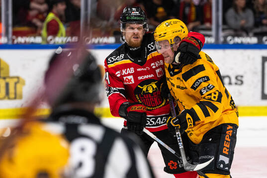 Luleås Brendan Shinnimin och Skellefteås Oskar Nilsson