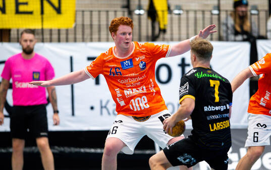 IFK Kristianstads Herman Josefsson och HF Karlskronas Isak