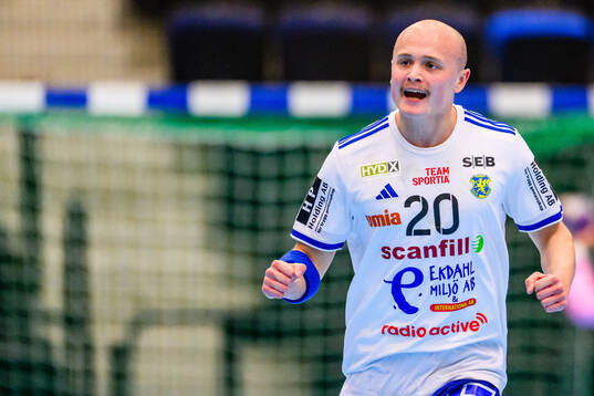 Ystad IFs Nils Persson jublar