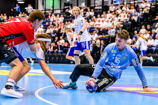 Ystad IFs målvakt Erik Hvenfelt