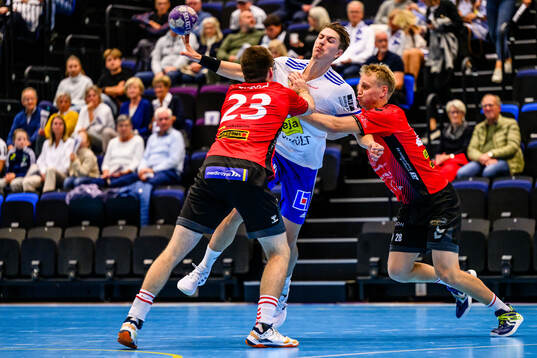 Skånela IFs Mattias Friström och Tobias Johansson