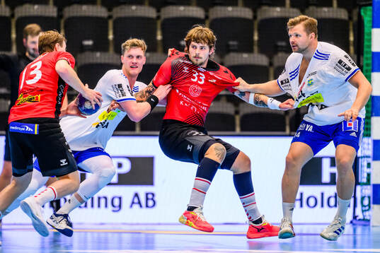 Ystad IFs Kristian Faurholt Lohman Olsen och Jonathan